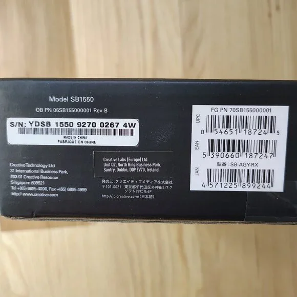 Creative SB1550 Dual Mic Input Sound Blaster Audigy Rx Sound Card - Picture 4 of 5